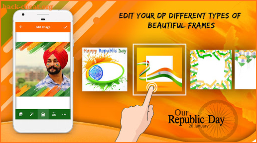 Republic Day DP Maker 2022 screenshot