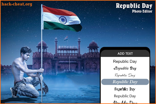 Republic Day Photo Editor - 26 January screenshot