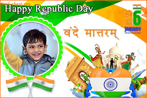 Republic Day Photo Editor - 26 January Photo Frame screenshot