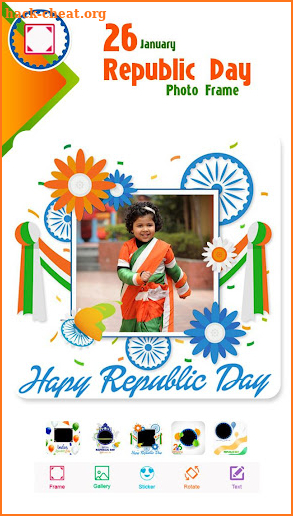 Republic Day Photo Frame screenshot