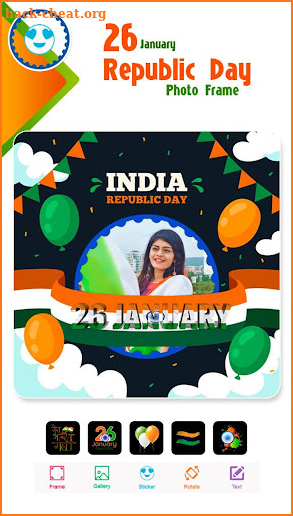 Republic Day Photo Frame screenshot