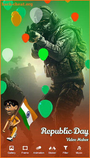 Republic Day Video Maker screenshot