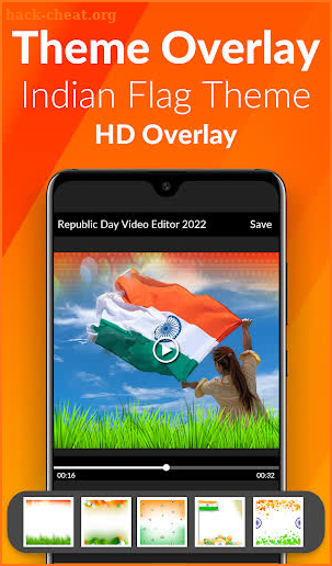 Republic Day Video Maker song screenshot