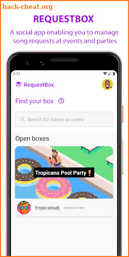 RequestBox screenshot