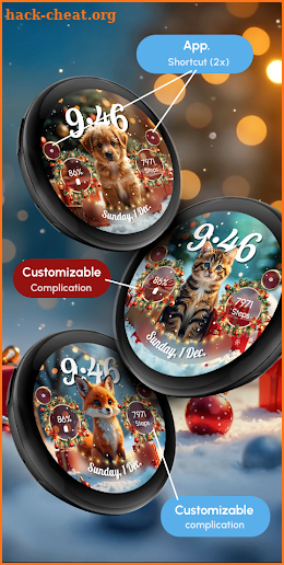 ReS55 - Christmas Cute Animals screenshot