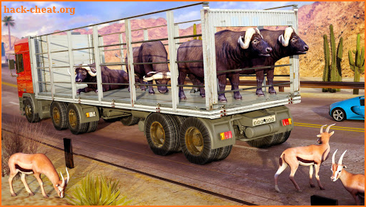 Rescue Animal Transporter Truck Driving Simulator screenshot