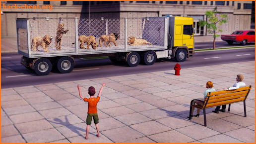 Rescue Animal Transporter Truck Driving Simulator screenshot