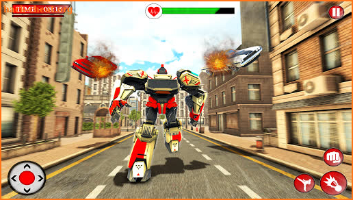 Rescue Robot Ambulance Doctor Robot Transformation screenshot