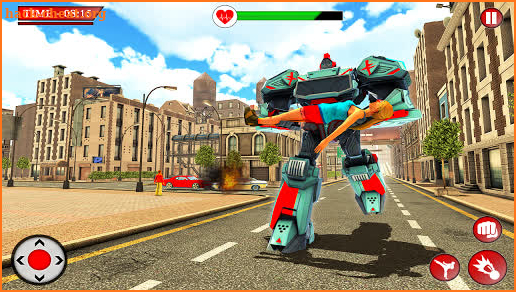 Rescue Robot Ambulance Doctor Robot Transformation screenshot