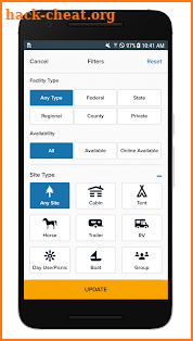 ReserveAmerica Camping screenshot