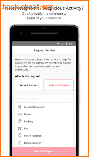 Resident App screenshot