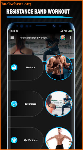 Resistance band workout PRO screenshot