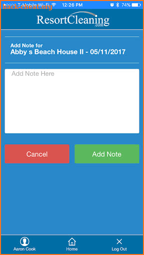 ResortCleaning HouseKeeping screenshot
