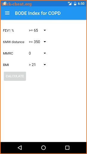 Respiratory Calculators screenshot