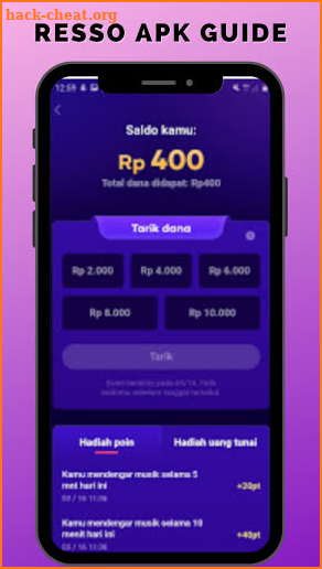 Resso Penghasil Uang Apk Guide screenshot