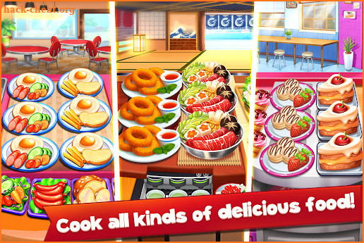 Restaurant Cooking: Crazy Chef & Home Design screenshot