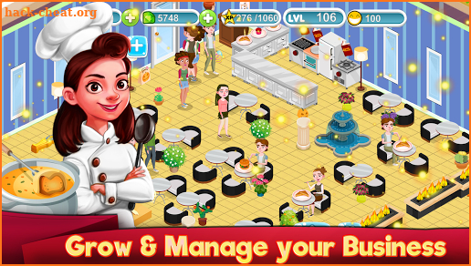 Restaurant Management Cafe Cooking Business Design screenshot