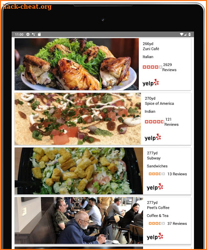 Restaurant Search screenshot