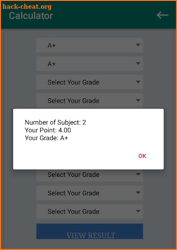 RESULT & INFO FOR NU BD screenshot