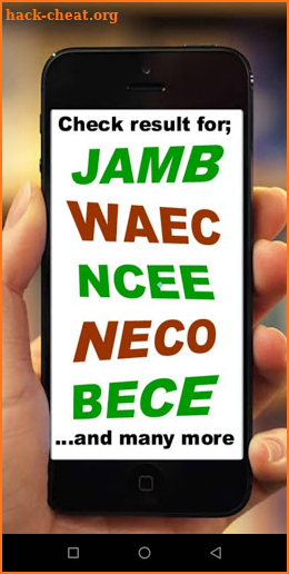 RESULT CHECKER (JAMB, WAEC, NECO, NCEE and others) screenshot