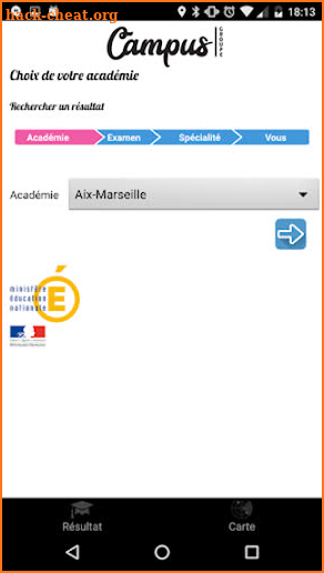 Résultat Examens 2021 screenshot