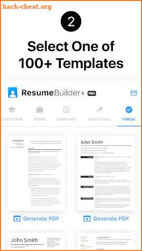 Resume Builder App Free: PDF Templates, CV Creator screenshot