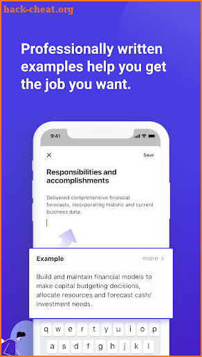 Resume Builder by Resume.com screenshot