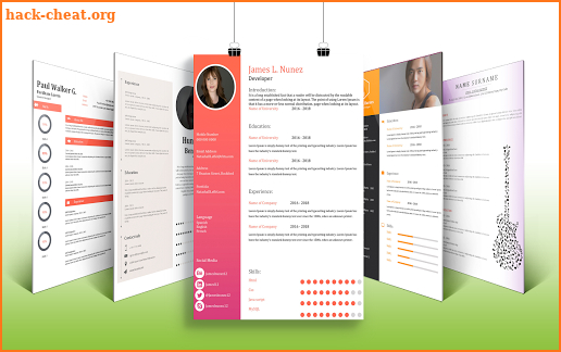 Resume Builder - Curriculum Vitae & Resume Maker screenshot