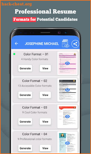 Resume Builder Free screenshot