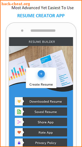 Resume Builder - Get Your CV Noticed By Recruiter screenshot