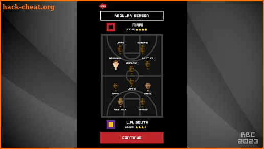 Retro Basketball Coach 2023 screenshot