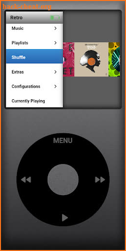 Retro - Clickwheel Music Player screenshot