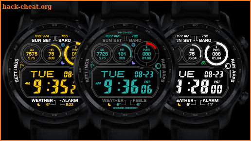 RETRO DIGITAL A Watch Face screenshot