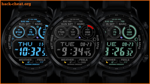 RETRO DIGITAL A Watch Face screenshot