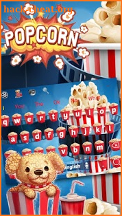 Retro Film Popcorn Keyboard screenshot