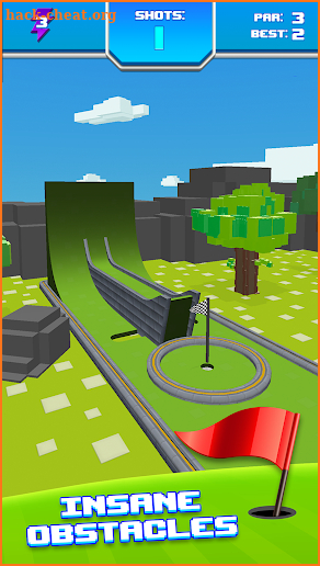 Retro Golf! Arcade Putt Putt Game screenshot