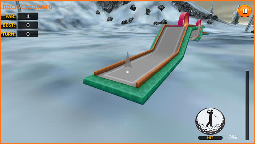 Retro Mini Golf Master Pro screenshot