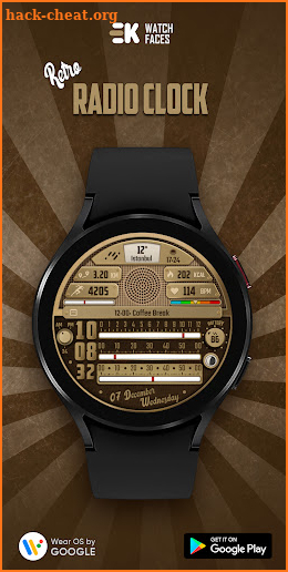 Retro Radio - Watch Faces screenshot