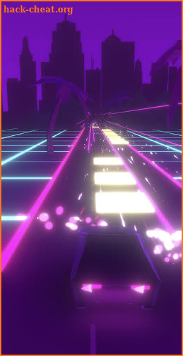 Retro Road: Neon Beats screenshot