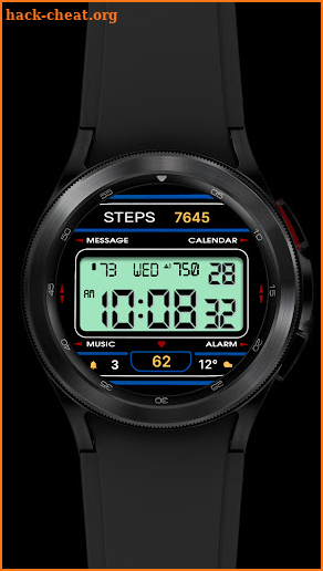 Retro watch face screenshot