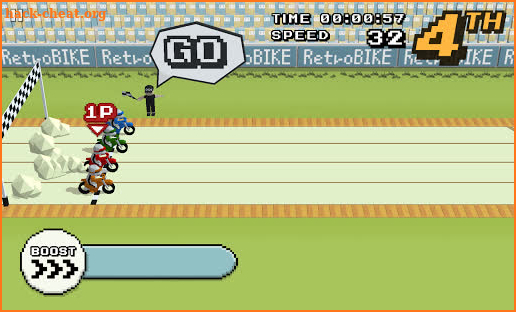 RetroBike screenshot