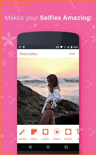 RetroSelfie - Selfie Editor screenshot