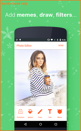 RetroSelfie - Selfie Editor screenshot