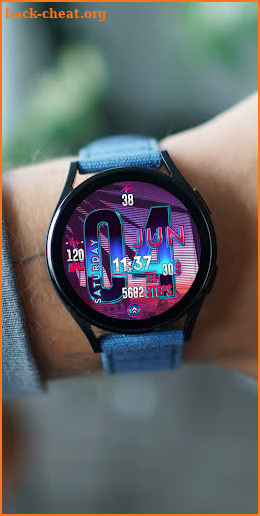 RETROWAVE 2022 Watch Face screenshot