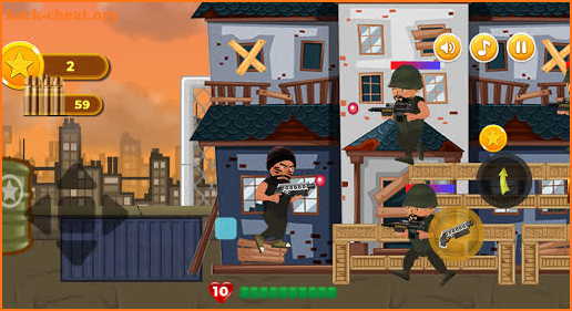 Revenge of Hero: 2D Platform Action Shooter Games. screenshot