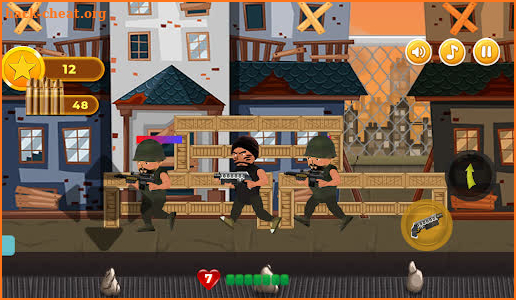 Revenge of Hero: 2D Platform Action Shooter Games. screenshot