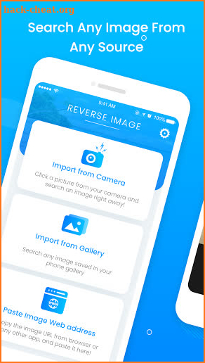 Reverse Image Search & Finder - Search by image screenshot