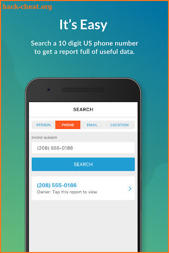 Reverse Phone Lookup Lite screenshot