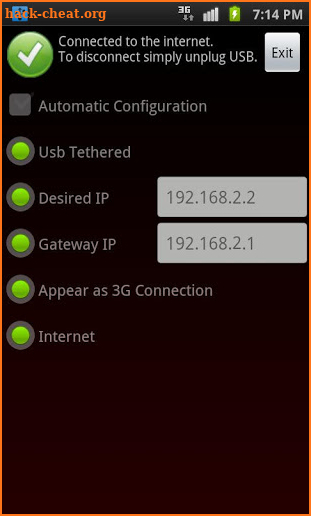 Reverse Tether screenshot
