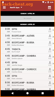 RevFit Gym screenshot